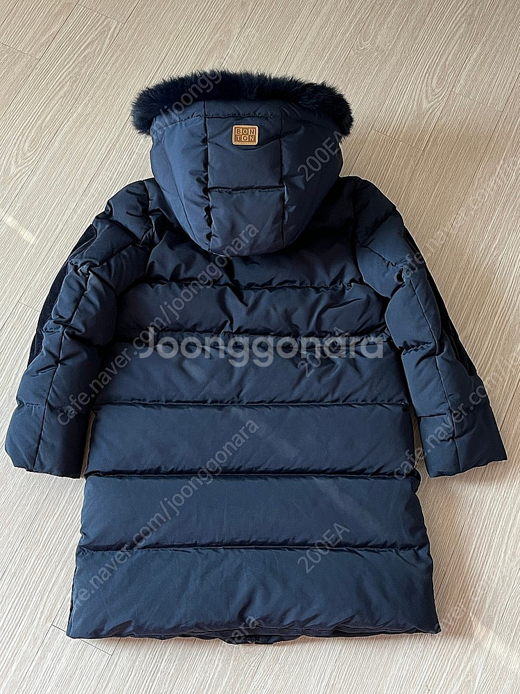 BONTON 봉통 오리털 다운패딩+폭스털트리밍 10A--5