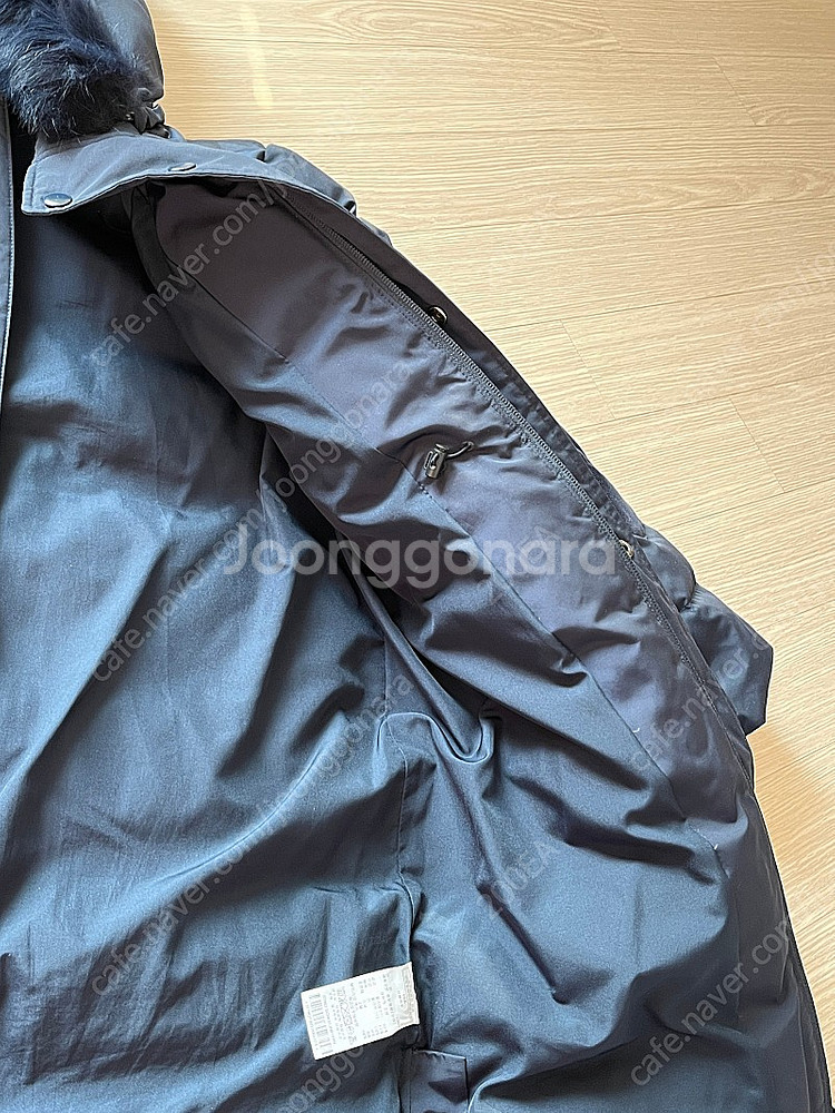 BONTON 봉통 오리털 다운패딩+폭스털트리밍 10A--7