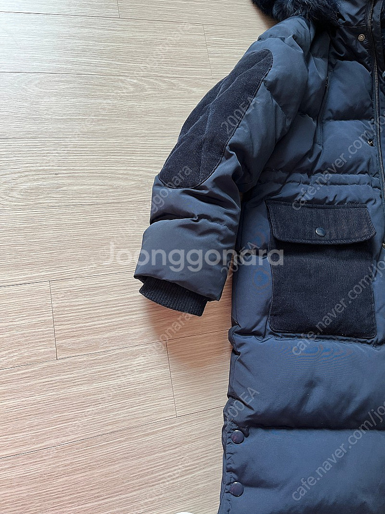 BONTON 봉통 오리털 다운패딩+폭스털트리밍 10A--8