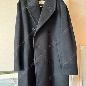 Mackintosh/ Dalton Peacoat 블랙 / 40UK/US(한 사이즈 크게 나와 이태리 52사이즈에 해당)