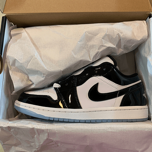 새제품 NIKE AIR JORDAN 1 LOW CONCORD 나이키 에어조던 1 로우 콩코드