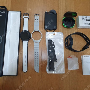 갤럭시워치5 45mm 프로 골프에디션+ 여러가지 구성품