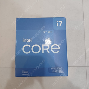 i7-12700f 기쿨 포함 정품 22년 3주차 제품