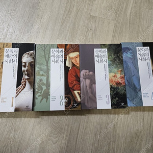 문학과예술의 사회사1-4권 세트