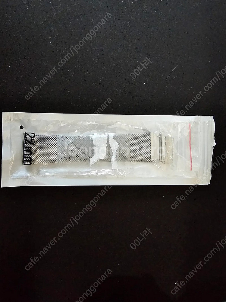 갤럭시워치 메탈 스트랩 22mm 단순개봉 급처--0