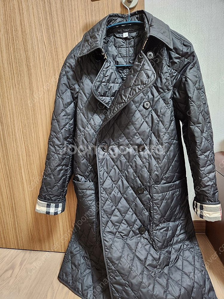 버버리 tything 퀼팅패딩--0