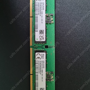 노트북용 램 하이닉스 DDR5 5600 8G X 2