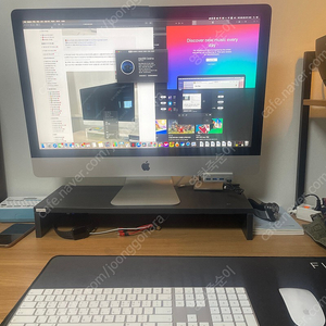 2019년 iMac 아이맥 27인치 판매 (Retina 5K) 메모리 32GB, SSD 1TB