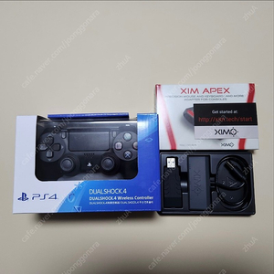 xim apex + 플스4 듀얼쇼크