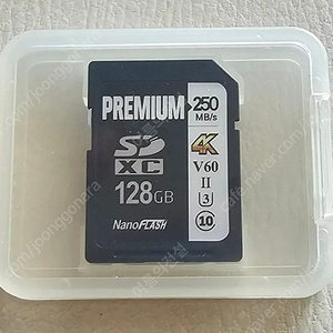 4K 영상촬영용 나노플래시 SDXC 128GB