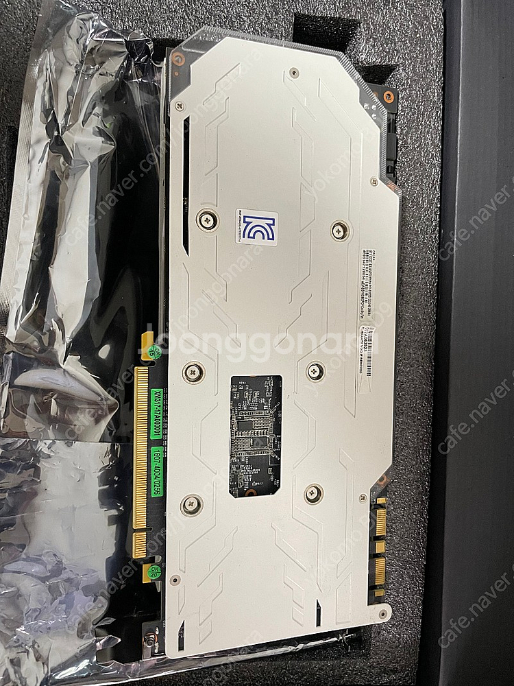 GTX 1070ti 갤럭시 화이트 개간지 그래픽카드--2