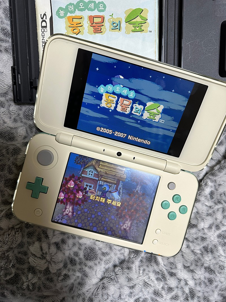놀러오세요 동물의 숲 닌텐도ds 칩 놀동숲--2