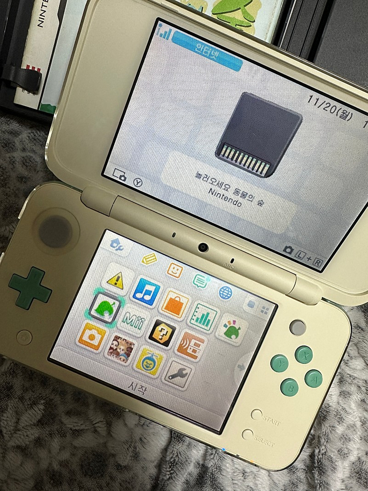 놀러오세요 동물의 숲 닌텐도ds 칩 놀동숲--3