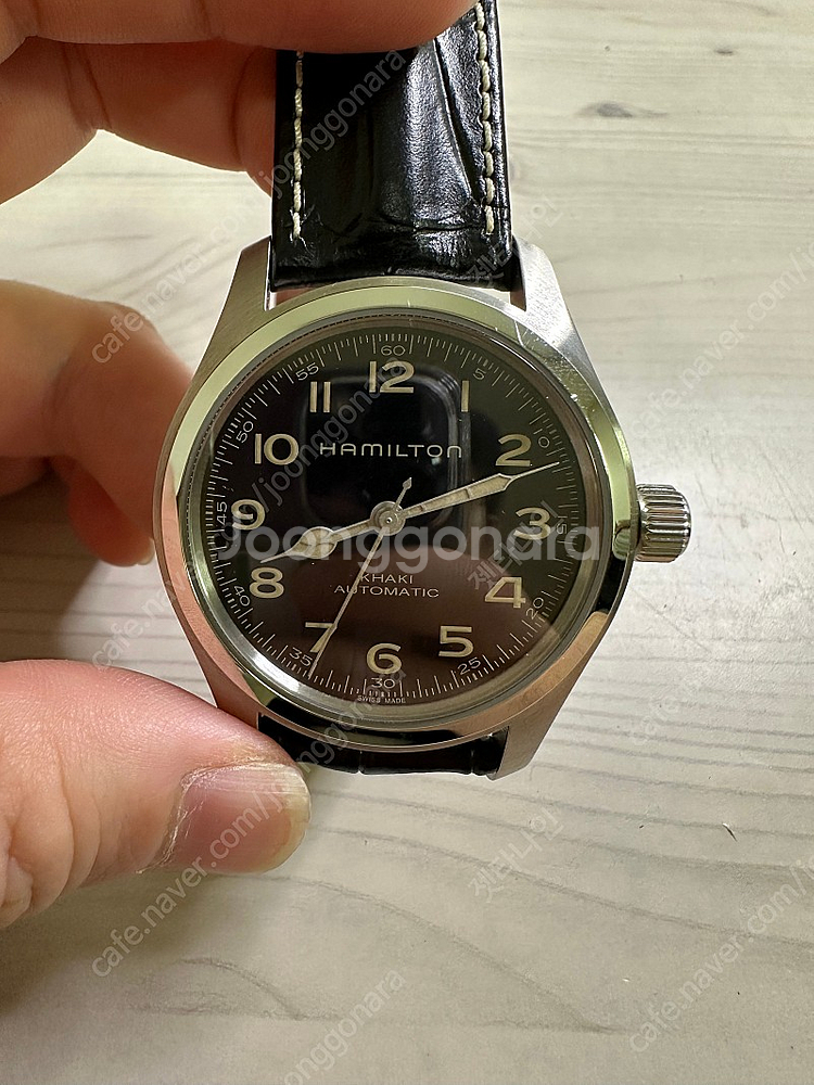 [판매 해밀턴 머피 42 인터스텔라 카키필드--2