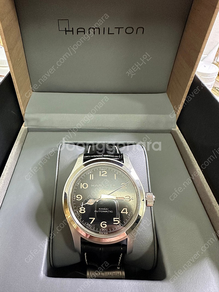 [판매 해밀턴 머피 42 인터스텔라 카키필드--0