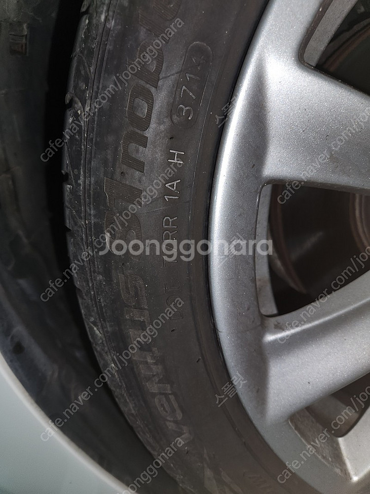 BMW 정품17 휠ㆍ타이어 팔아요--4