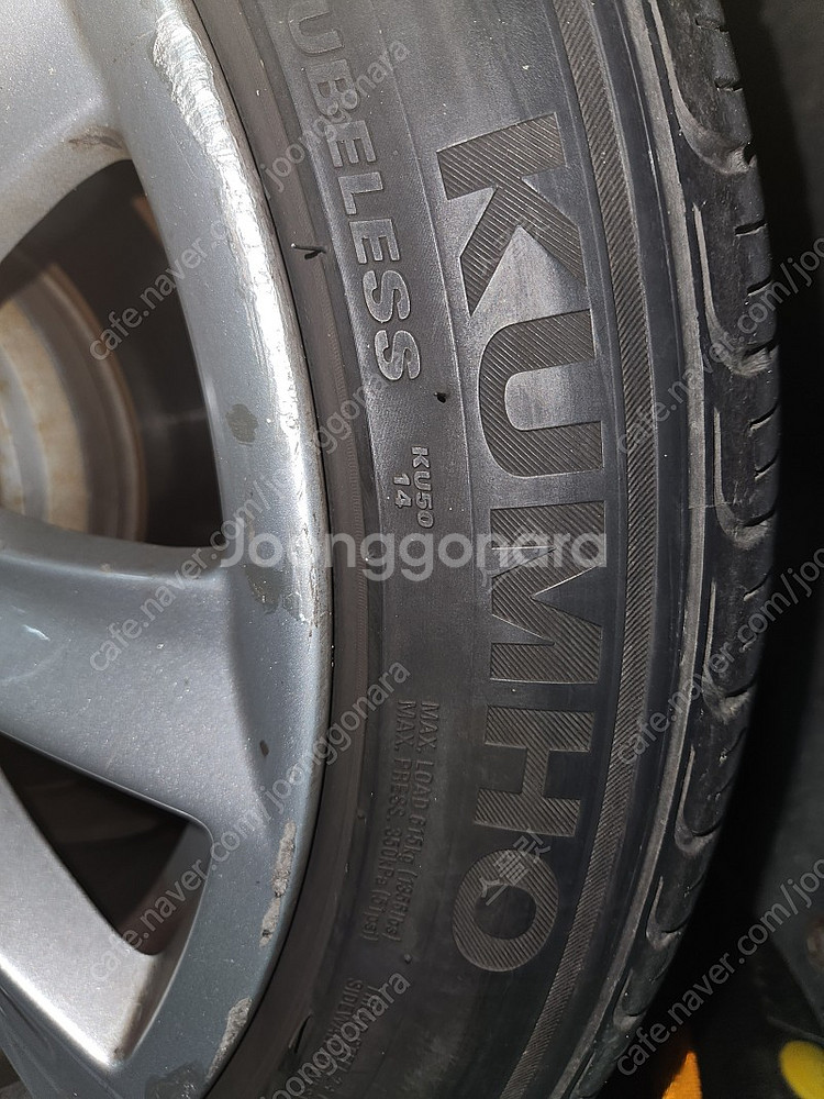 BMW 정품17 휠ㆍ타이어 팔아요--6