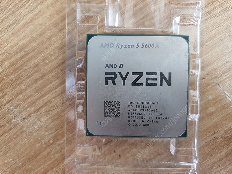 AMD 라이젠 5600X 팝니다 | CPU/메인보드 | 중고나라