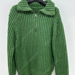 망고매니플리즈 mory wool half zip-up knit