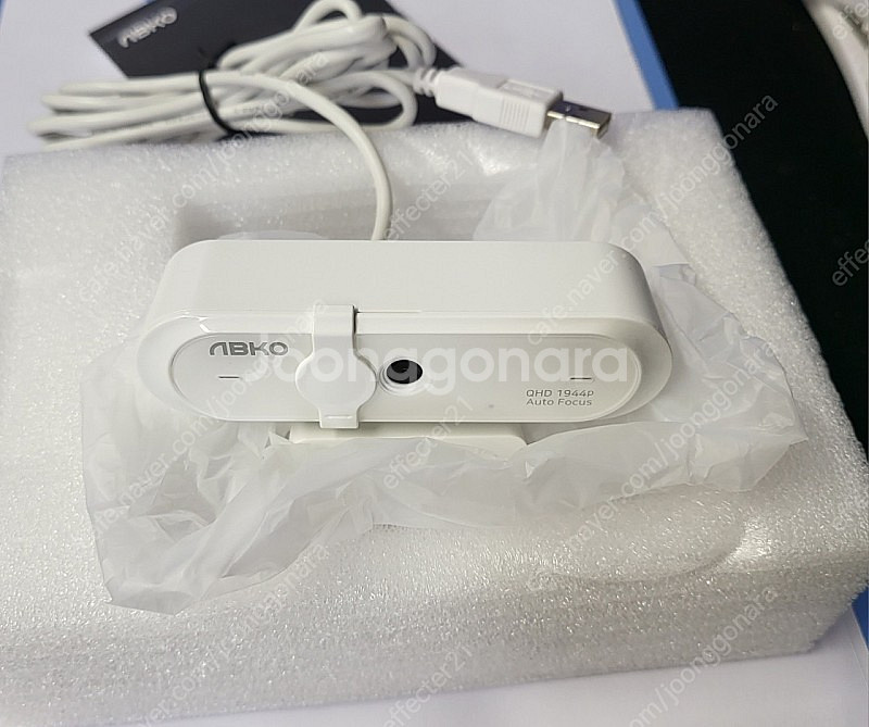 앱코 QHD 웹캠 APC930 화이트--2