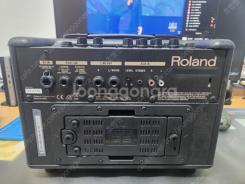 롤랜드 Roland AC-33 앰프 스피커--3