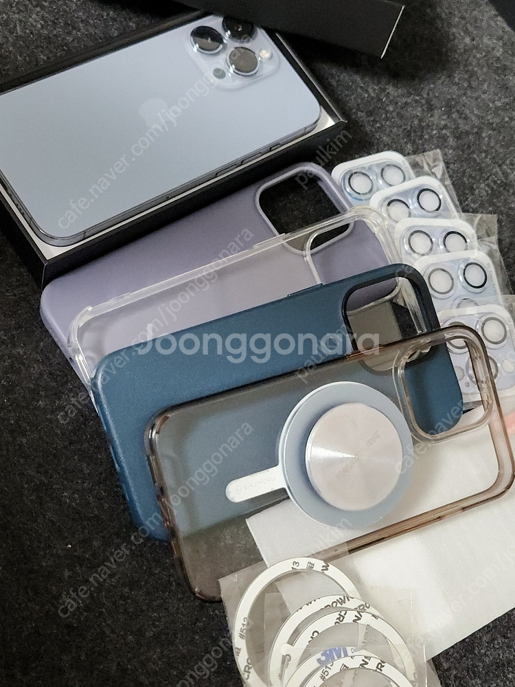 아이폰 13pro 시에라블루 128기가 상태ss급팝니다...--7