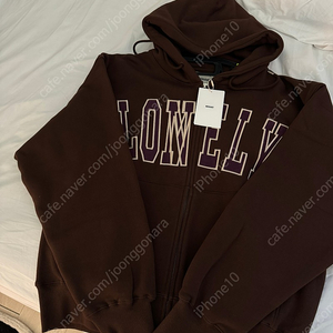 노앙 러블리 후드집업 (브라운) 이미지