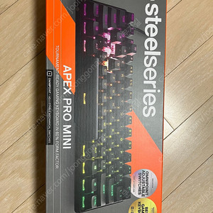 스틸시리즈 apex pro mini 에이펙스 프로 미니 S급