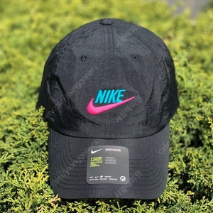 NIKE 나이키 초레어 헤리티지86 나일론 플라밍고 핑크/청록 볼캡 모자