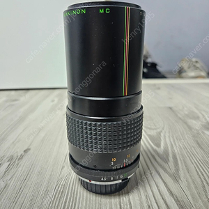 미놀타 마운트 mc makinon 200mm f4.5 마키논 렌즈(x300, x700사용 가능) + x2텔레컨버터