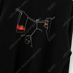 (M) 빈티지 맨투맨 티셔츠 백프린팅 유니크 블랙