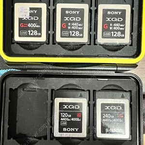 소니 XQD 메모리 128G, 120G, 240G