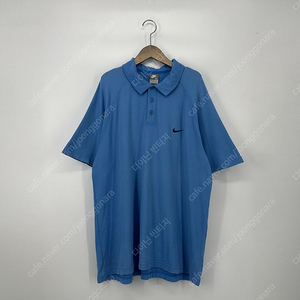 나이키 스우시 로고 카라 티셔츠 (XL size / BLUE) : 다이닌구제빈티지