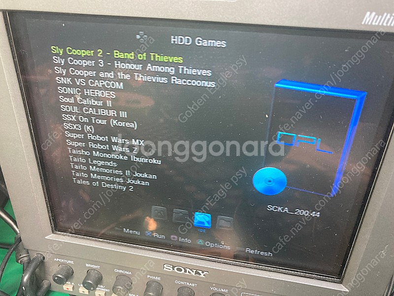 플스2 500기가--5
