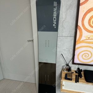 노빌레 n8 ti 158cm 데크 + 라이드 엘헤페 바인딩