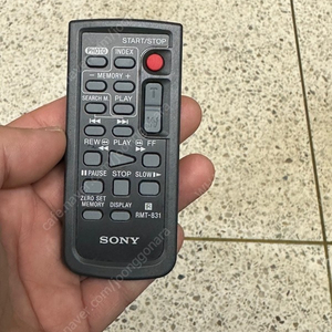 SONY 핸디캠 RMT-831 리모콘