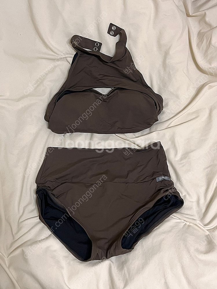 바비핏 폴웨어 썸머루나set 브라운M--1