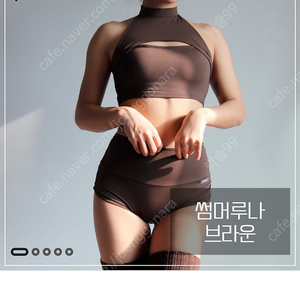 바비핏 폴웨어 썸머루나set 브라운M