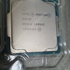 인텔 G5420 CPU (+ ddr3 4gb 램 2개)