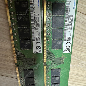 삼성 DDR4 3200 32GB 램 2개