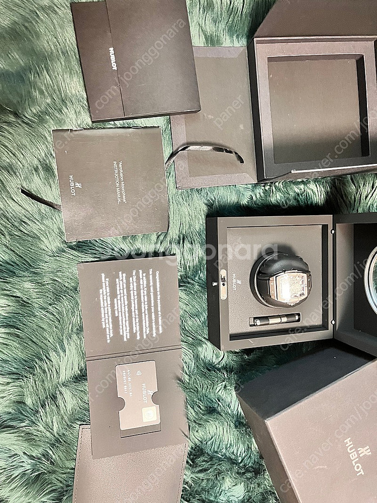 위블로 스피릿오브빅뱅 문페이즈 티타늄 42mm 교환합니...--1
