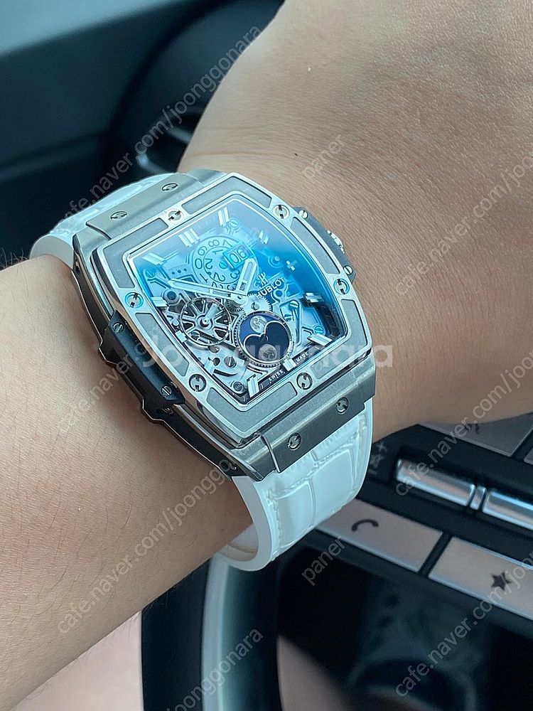위블로 스피릿오브빅뱅 문페이즈 티타늄 42mm 교환합니...--7