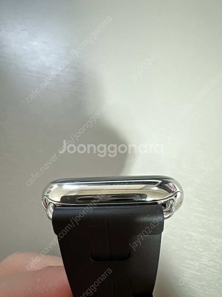 애플워치 에르메스 시리즈9 45mm 누아 킬림 밴드--4