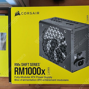 커세어 RM1000x SHIFT 80PLUS Gold ATX3.0 + TYPE-5 슬리브 케이블 화이트