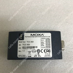 시리얼 변환 컨버터(MOXA TCC-80I) 판매합니다