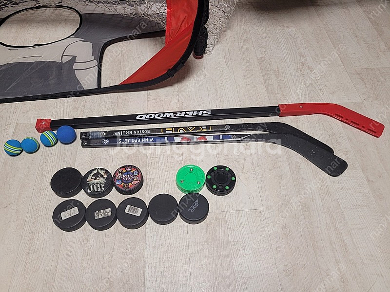 아이스하키 실내 연습 기구, 실내놀이 장난감, 그린 비스켓--1