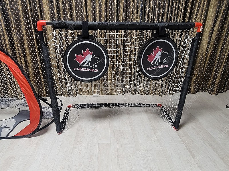 아이스하키 실내 연습 기구, 실내놀이 장난감, 그린 비스켓--5