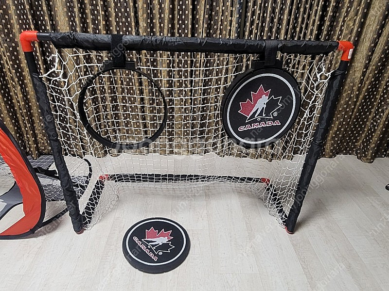 아이스하키 실내 연습 기구, 실내놀이 장난감, 그린 비스켓--6