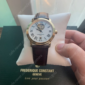 [프레드릭콘스탄트 FREDERIQUE CONSTANT] / 오토매틱 하트비트 / 가죽시계