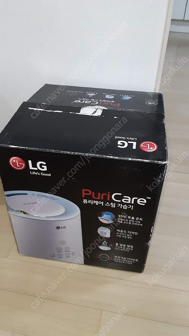 LG전자 퓨리케어 가열식 가습기 HH300BEE 이미지